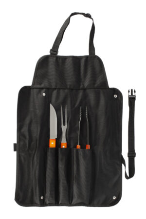 Delantal de BBQ con 3 Herramientas
