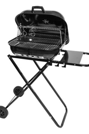 Parrilla plegable con Ruedas