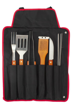 Delantal BBQ con 9 Herramientas
