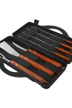Set BBQ en Maletín Plástico